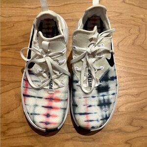 Nike Free TR 8 AMP training shoes in a tie-dye / “Sunset Pulse” size 7.5
